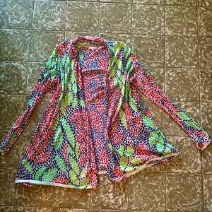 lightly worn cotton Lilly Pultizer Swing Sweater